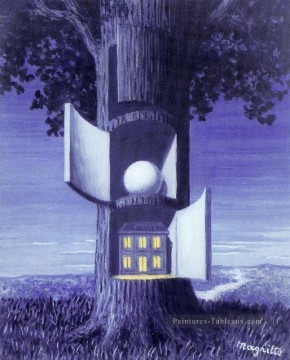 René Magritte œuvres - la voix du sang 1948 René Magritte
